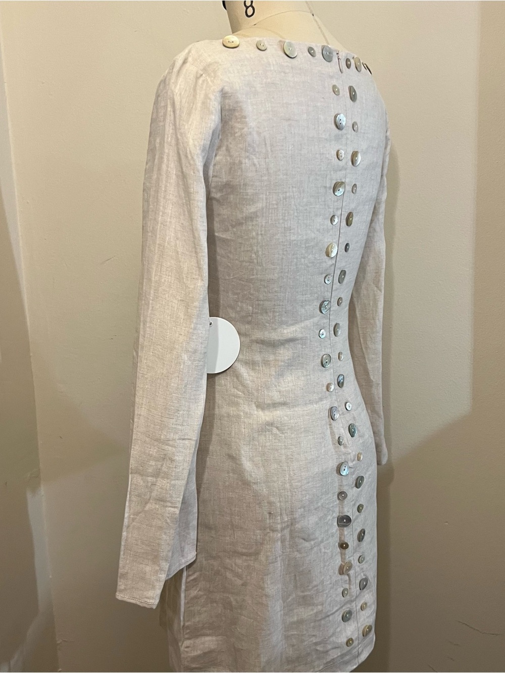 STAUD 100% Linen Dress - Picture 6 of 7